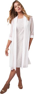 Jessica London 2-Piece Lace Jacket Dress