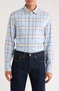 James Campbell Simeon Yarn Dye Plaid Button-Up Shirt