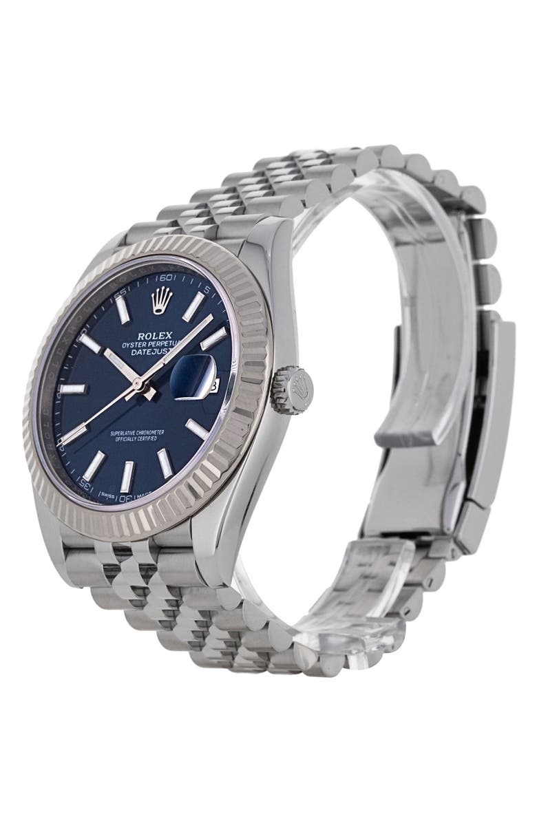 Watchfinder & Co. Rolex Preowned Datejust 41 Bracelet Watch, 41mm, Alternate, color,