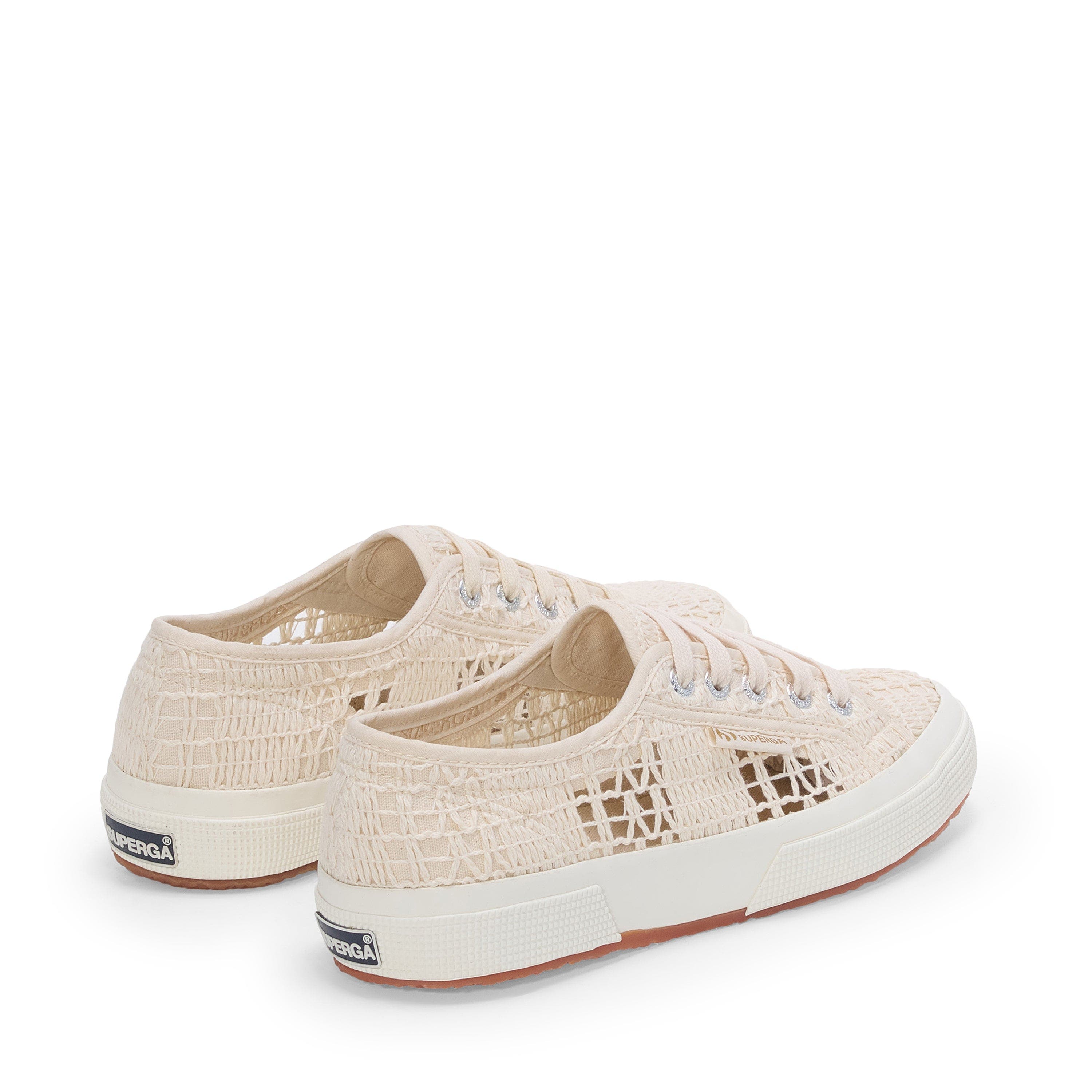 Superga 2750 Crochet Sneakers, Alternate, color, Beige Raw Braid Avorio
