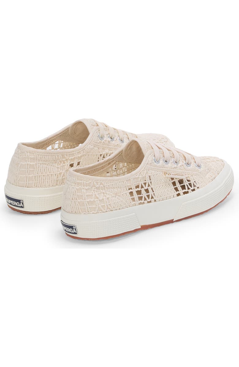 Superga 2750 Crochet Sneakers, Alternate, color, Beige Raw Braid Avorio