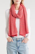 Portolano Stripe Wool Blend Scarf