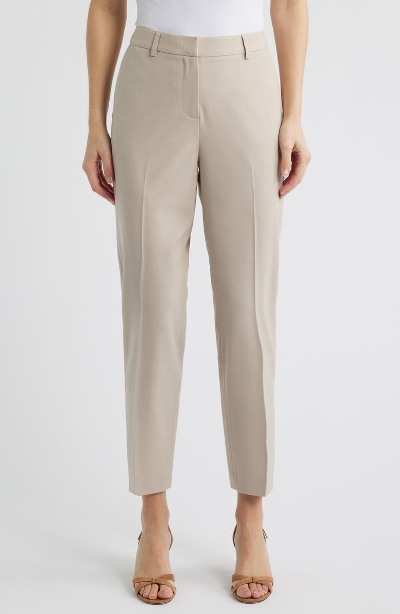 Tahari ASL Classic Pants, Main, color, Sand