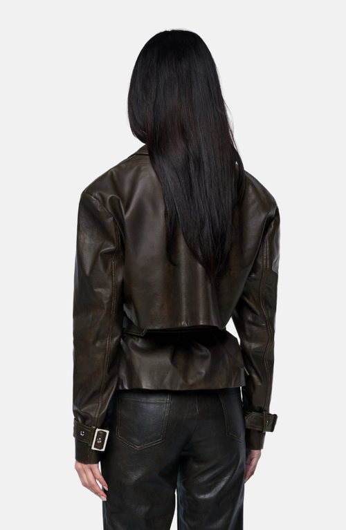 Ow Collection Daphne Jacket In Black