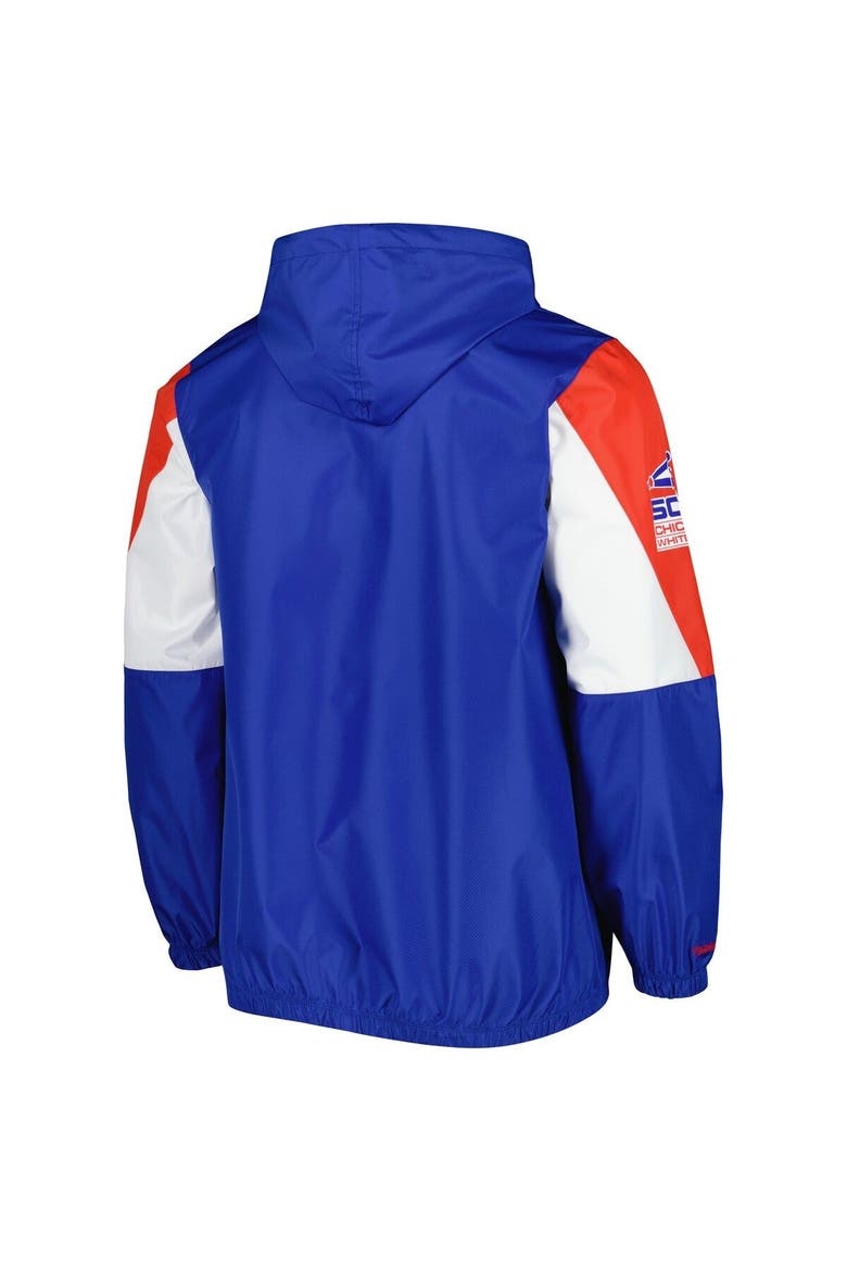 Men's Mitchell & Ness Royal Chicago White Sox Throw It Back Full-Zip Windbreaker Jacket, Alternate, color, Royal