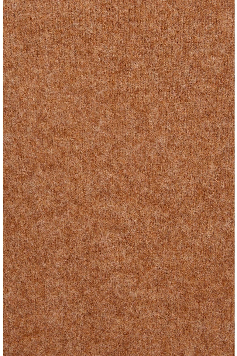 Melange Wool Sweater, Alternate, color, CAMEL MELANGE