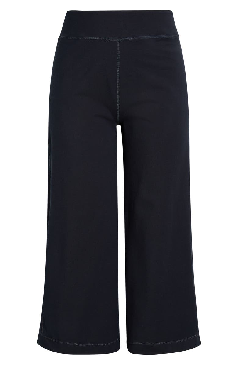 Lysse Jovie Reversible Crop Wide Leg Pants, Alternate, color, True Navy/ Grey Melange