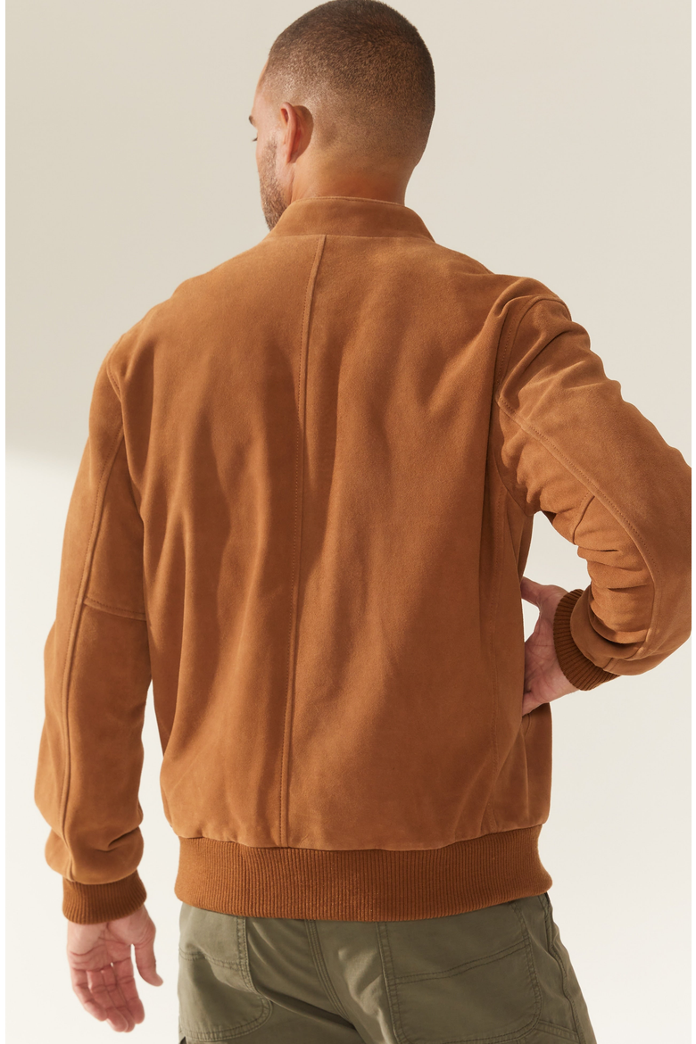 Chase Bomber Jacket, Alternate, color, Camel