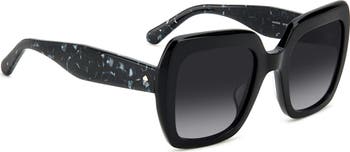 kate spade new york naomis 52mm gradient square sunglasses 
