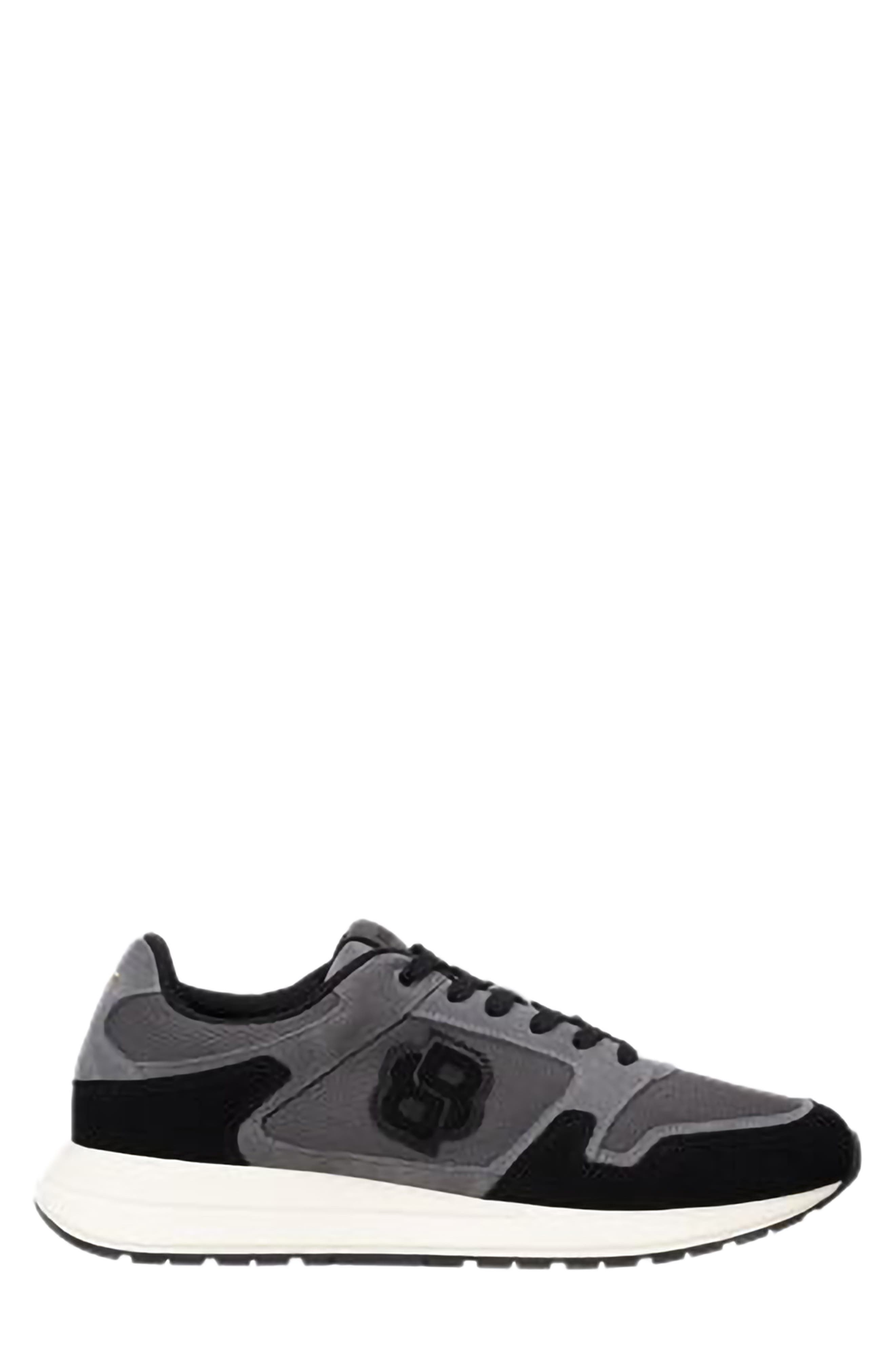 BOSS Vinston Runn Sneaker, Alternate, color, Dark Grey