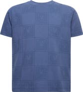 Psycho Bunny Kids' Gio Allover Logo Print Pima Cotton T-Shirt