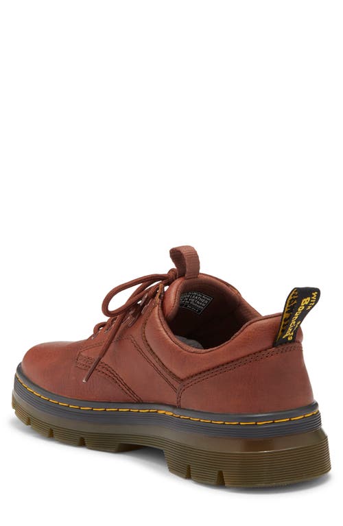 Dr. Martens Reeder Lug Sole Derby In Cashew