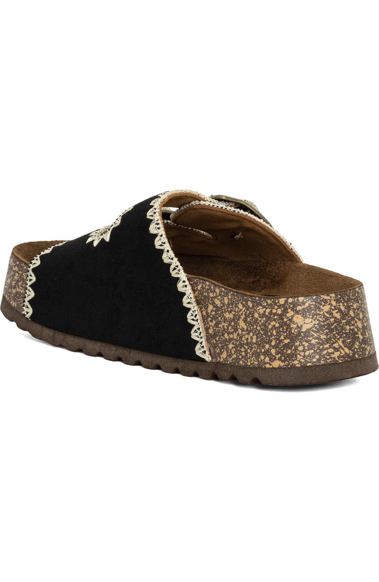 SHUSHOP Keya Slide Sandal, Alternate, color, Black
