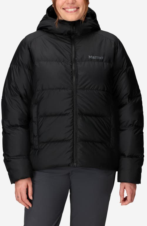 Marmot Guides 700 Fill Power Down Water Repellent Jacket In Black