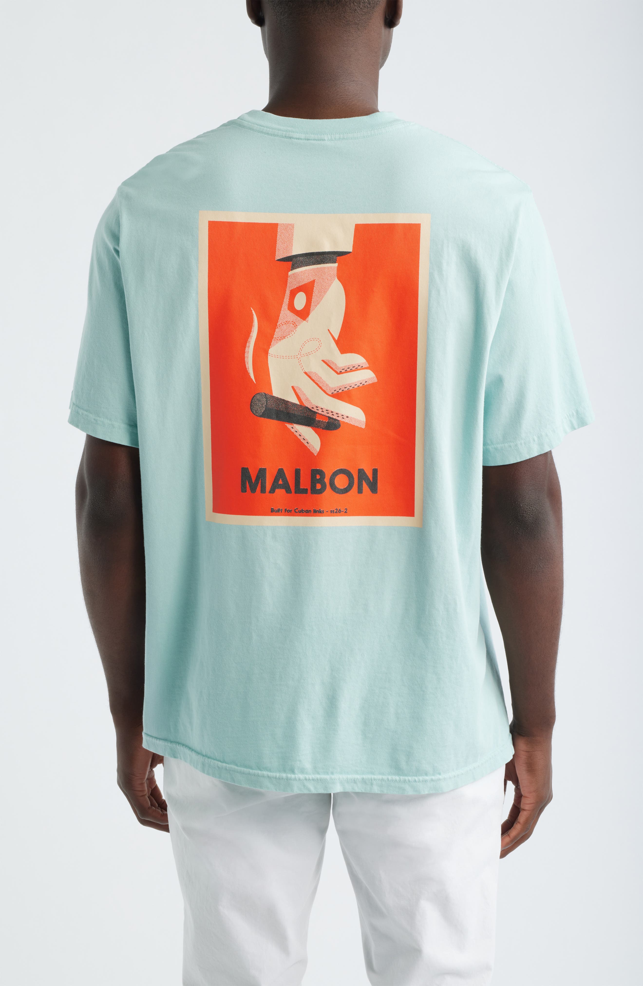 Bermuda Cigar Cotton Graphic T-Shirt - image 2