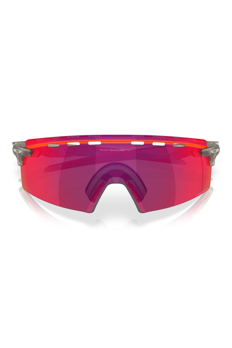 Encoder Strike 39mm Prizm™ Rimless Wrap Shield Sunglasses, Alternate, color, DARK GREY/PINK