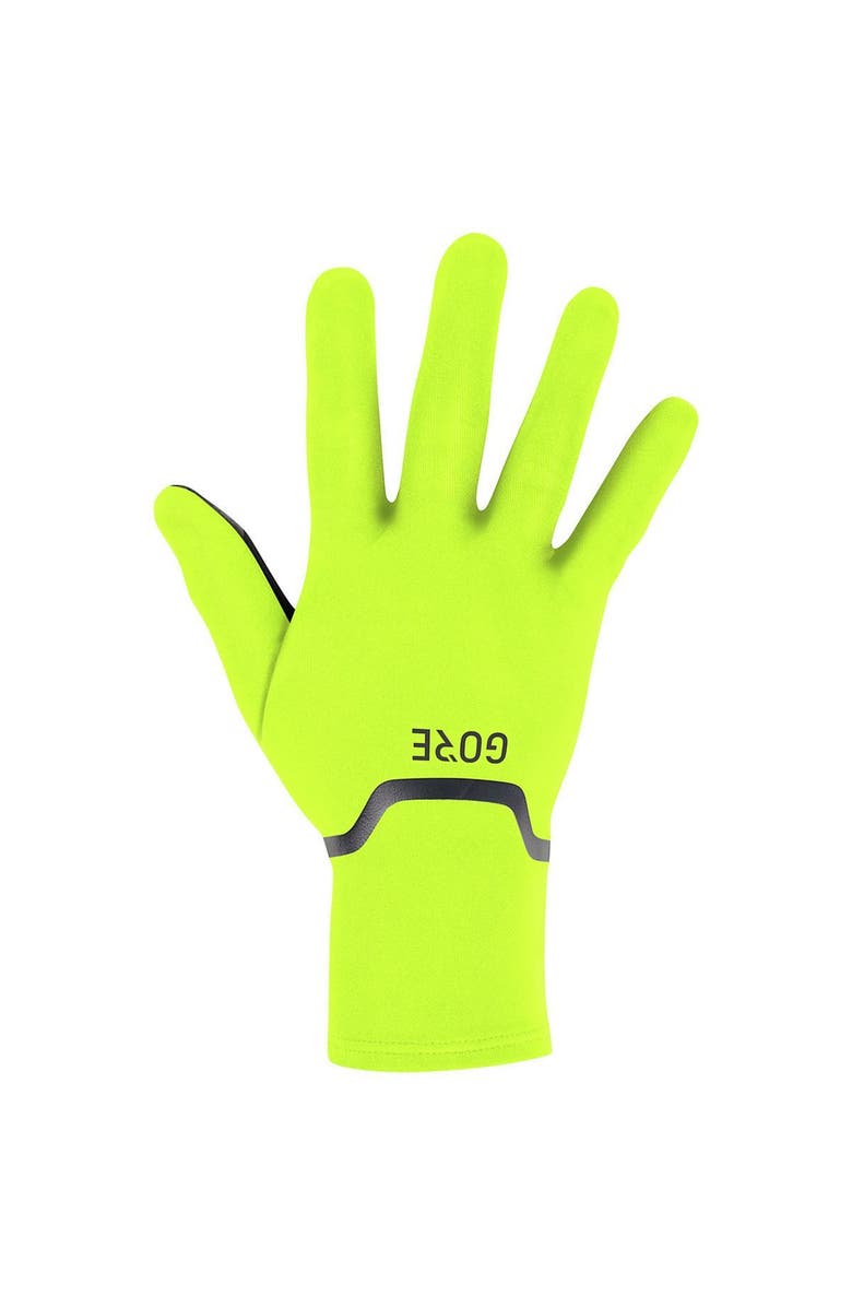 GOREWEAR Gore-Tex Infinium Stretch Glove - Men's, Main, color, Neon Yellow/Black