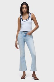 Hudson Jeans Barbara Flap Pocket Bootcut Crop