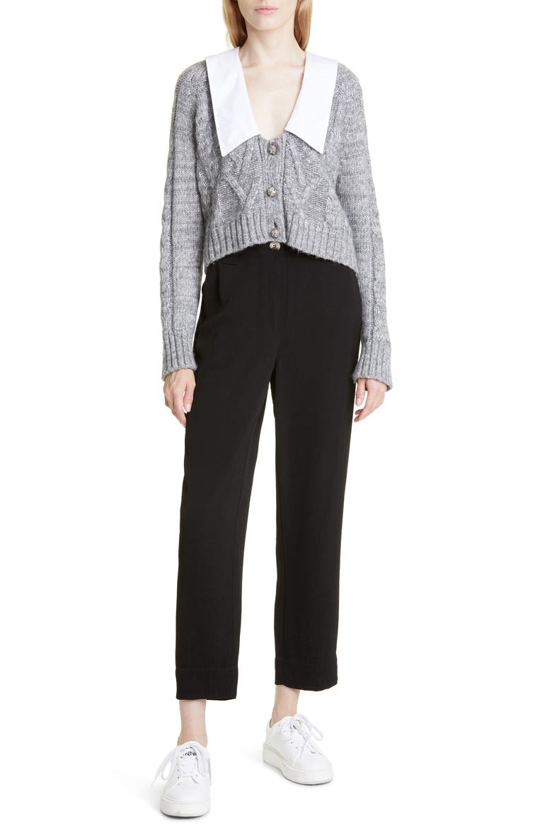 Chunky Cable Cardigan, Alternate, color, HIGH RISE