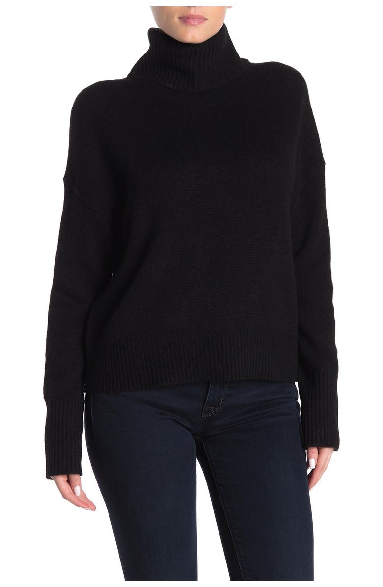 360 CASHMERE Raelynn Turtleneck Cashmere Sweater, Main, color, 
