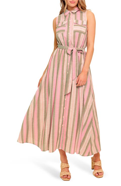 Belted Midi Shirtdress