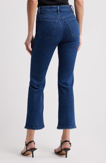 The Reboot High Waist Crop Flare Jeans