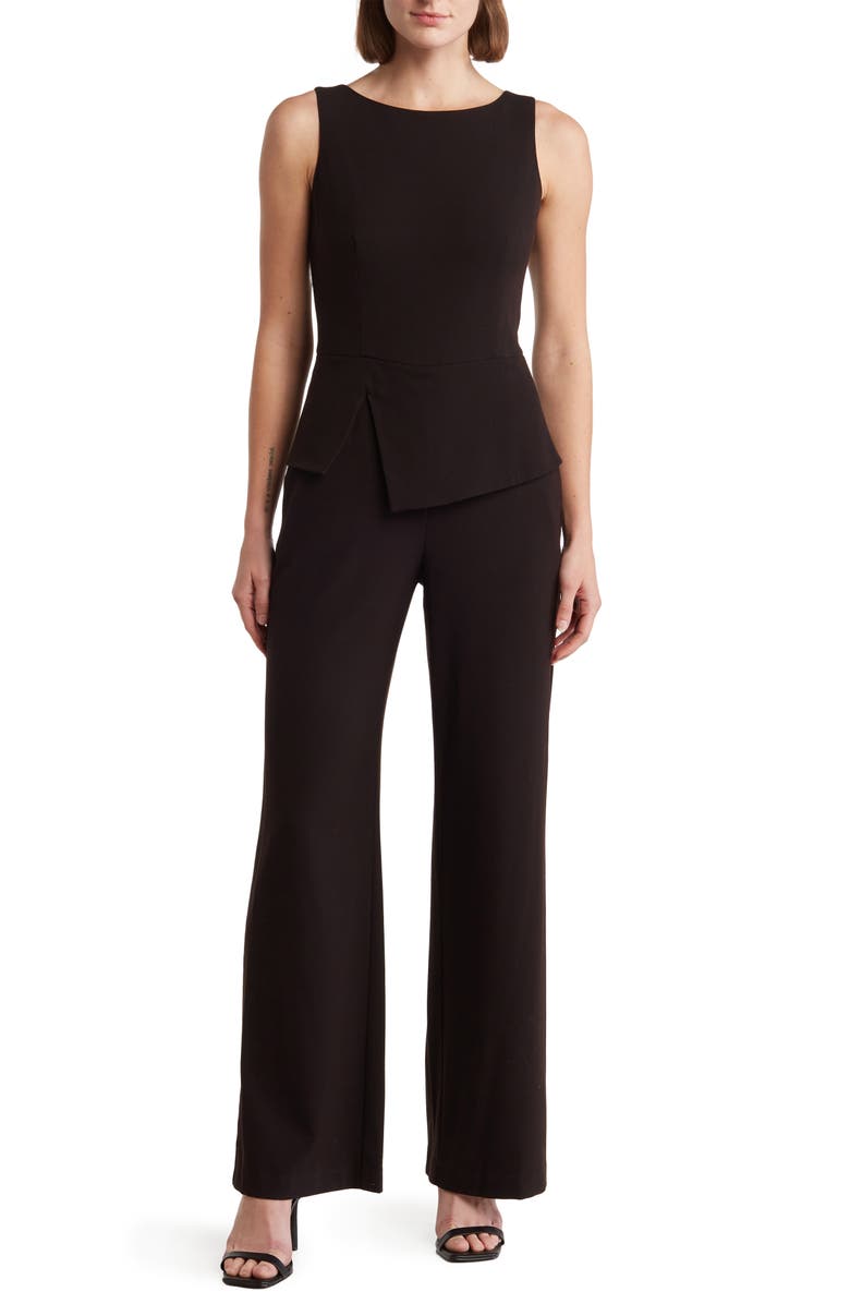 Vince Camuto Sleeveless Peplum Jumpsuit, Main, color,