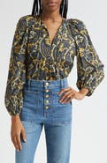 Ulla Johnson Brea Floral Top