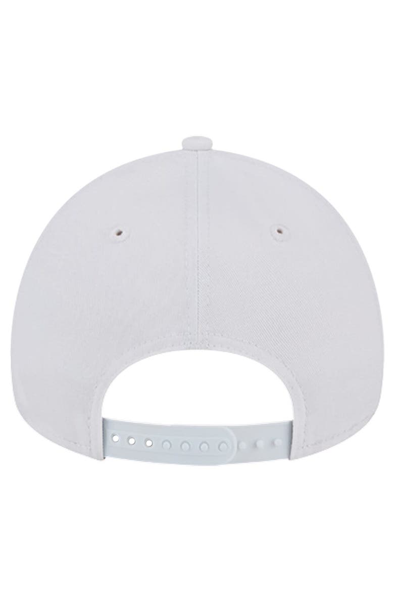 New Era Men's New Era White Atlanta Braves TC A-Frame 9FORTY Adjustable Hat, Alternate, color,