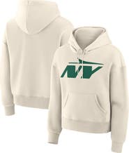 FANATICS Women's Fanatics Cream New York Jets Dove Legacy Pullover Hoodie