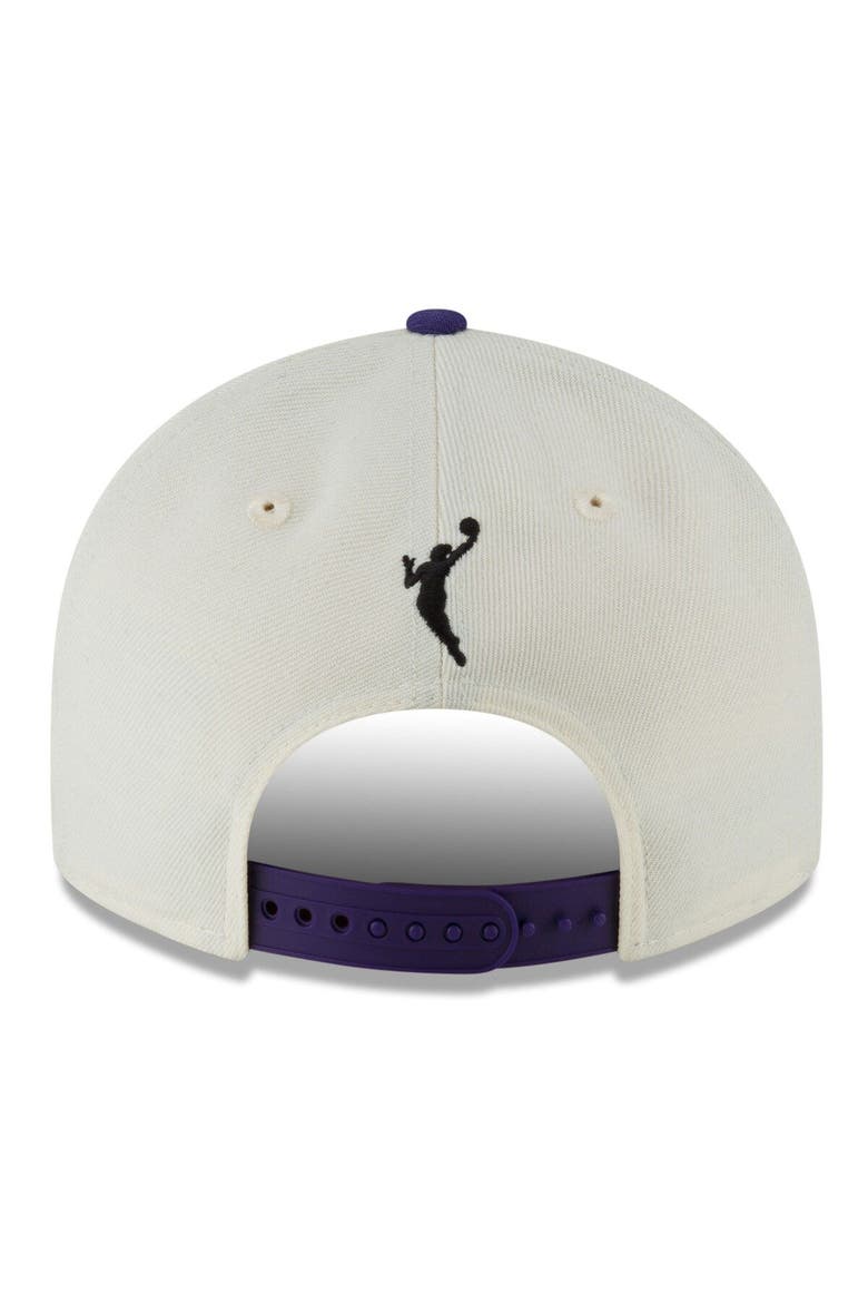 Men's New Era White/Purple Phoenix Mercury 2023 WNBA Draft 9FIFTY Snapback Hat, Alternate, color, White