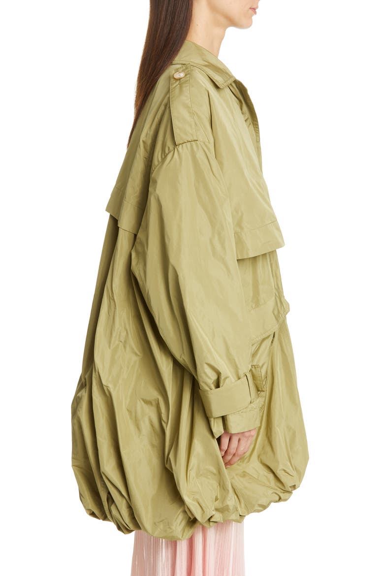 Ouro Bubble Hem Parka, Alternate, color, LIGHT GREEN