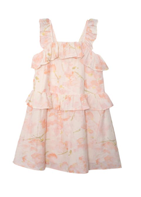 Sundrop Floral Naturl Waist Dress