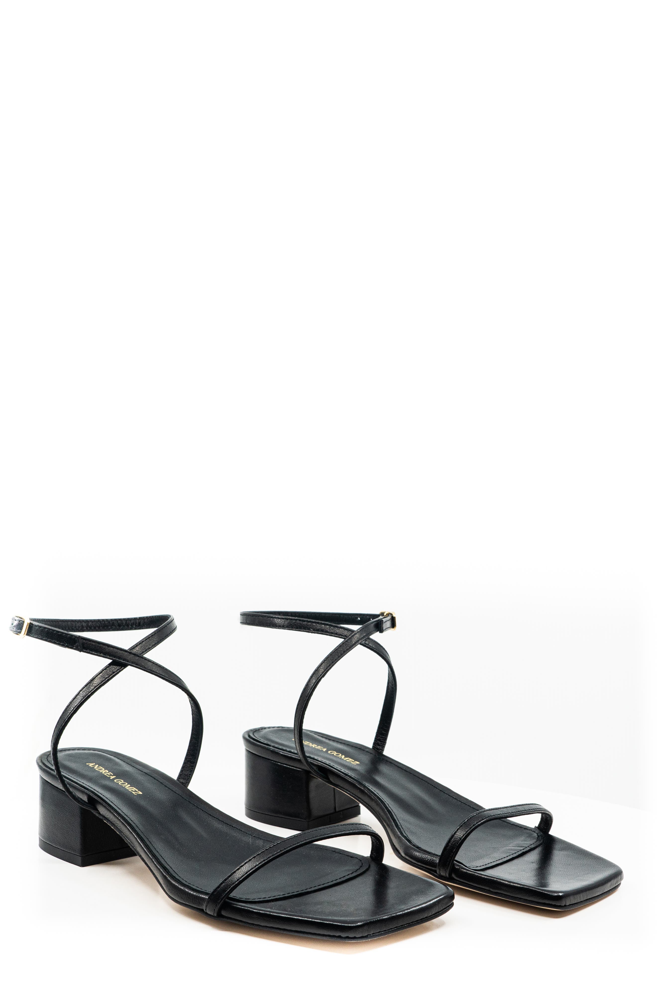 Andrea  Gomez Brook Sandal, Alternate, color, Black