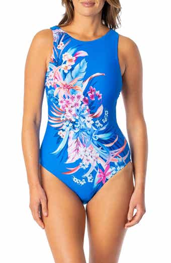 Farrah High Neck One-Piece Swimsuit