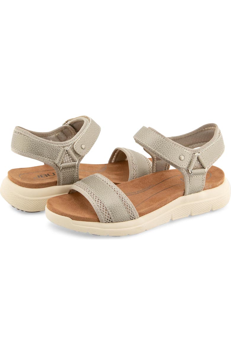 JBU Ellewood Ankle Strap Sandal, Alternate, color, Champagne