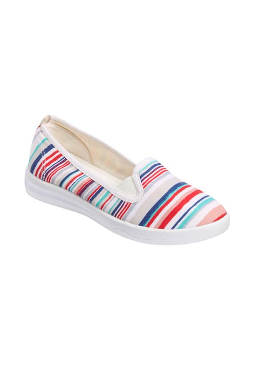 Comfortview The Dottie Slip On Sneaker In Multi