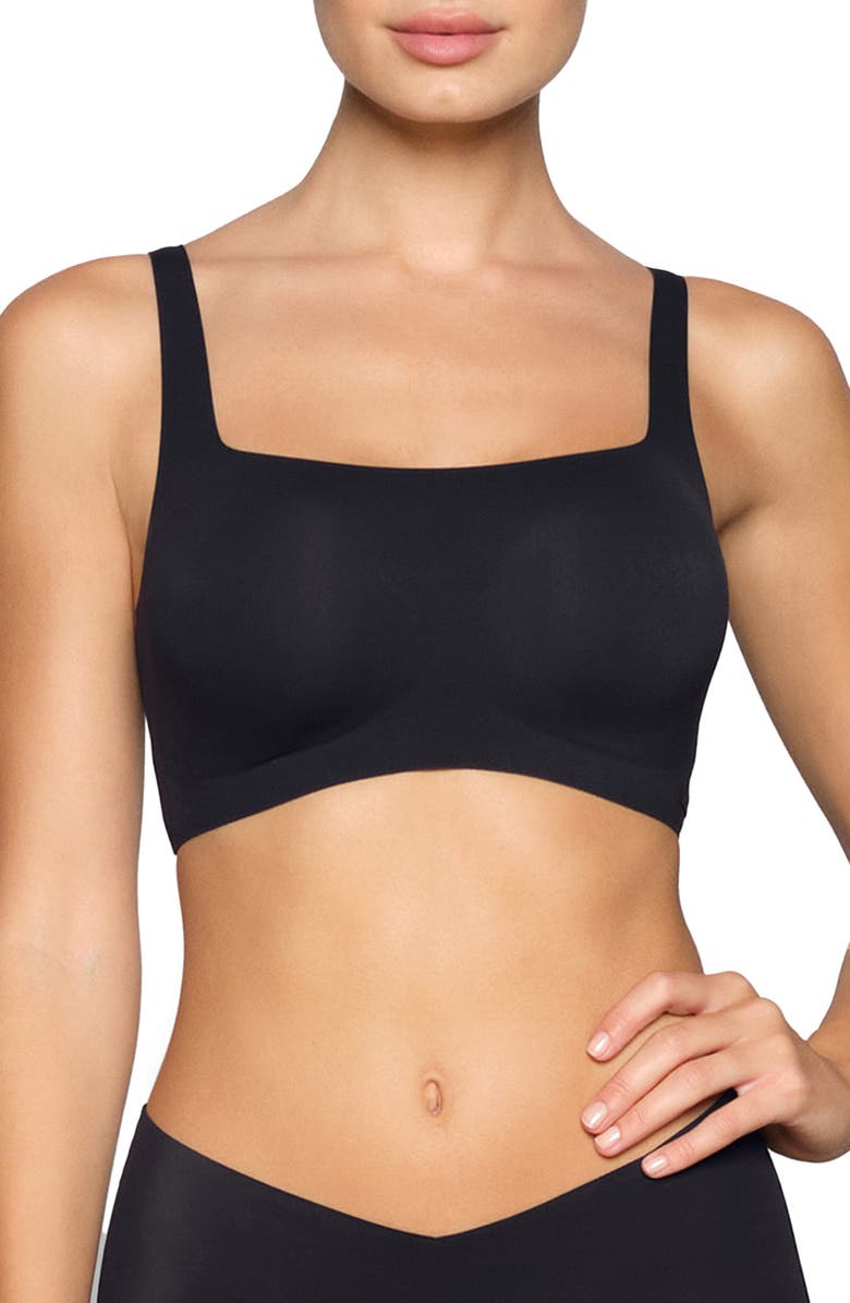 SKIMS Naked Wireless Scoop Bra, Main, color, 