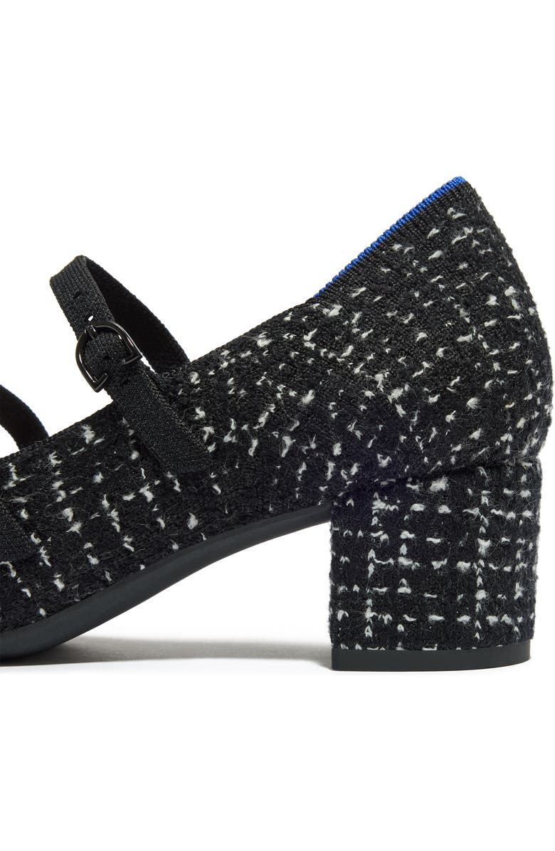 Rothy's The Double Buckle Mary Jane Heel, Alternate, color, Twilight Tweed