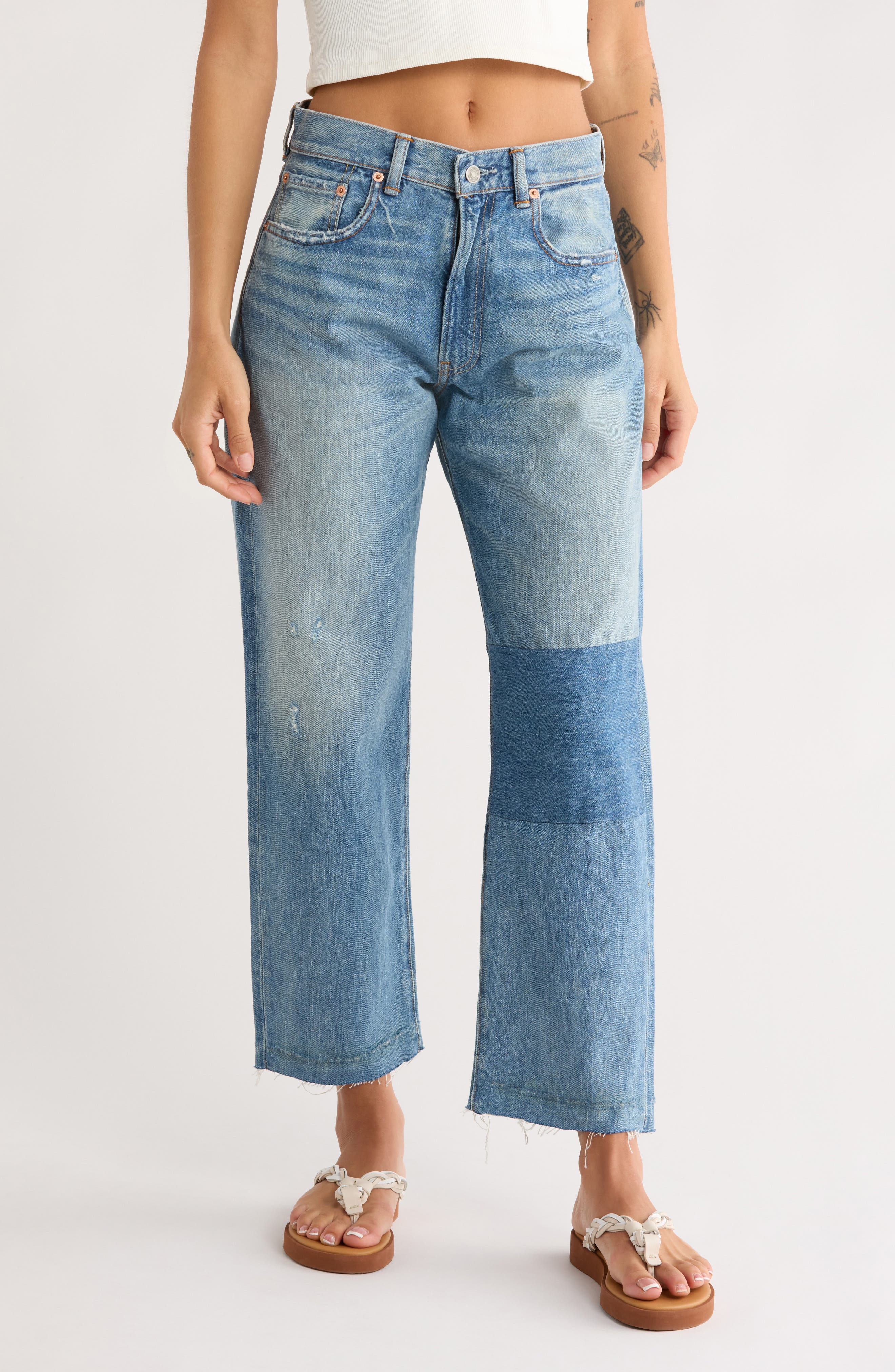 DENIMIST Lucy Straight Leg Boyfriend Jeans