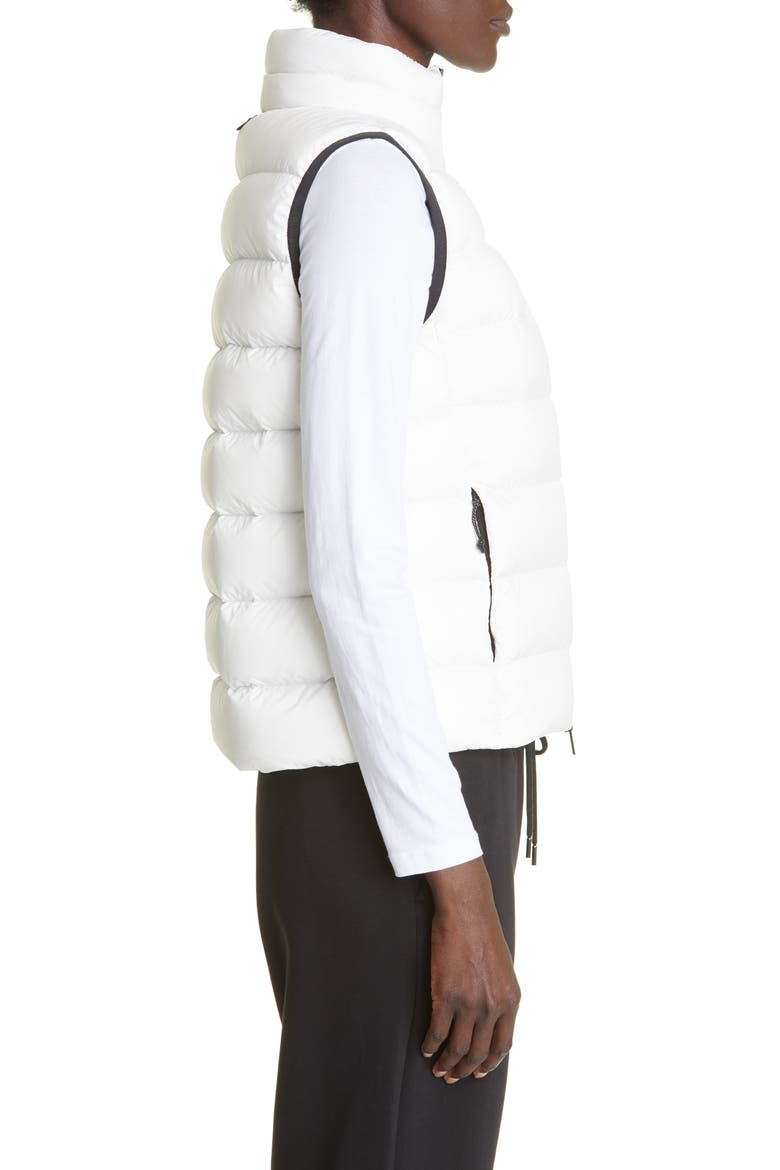 Cenis Down Puffer Vest, Alternate, color, WHITE