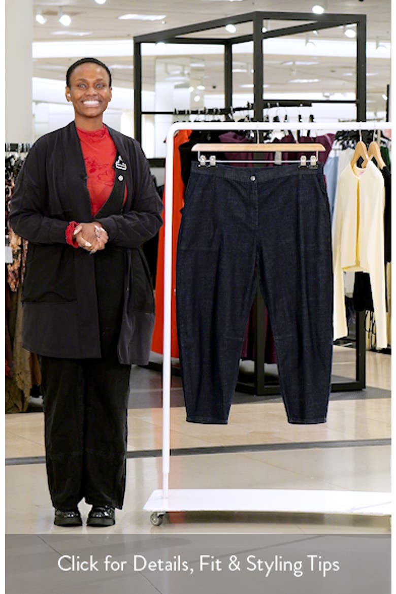 Arched Ankle Wide Leg Jeans video