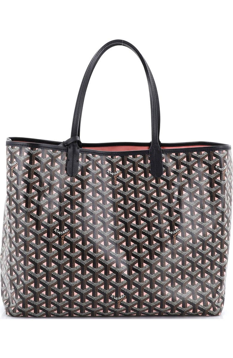 Pre-Owned Goyard Saint Louis Tote Claire Voie Coated Canvas PM, Main, color, Pink