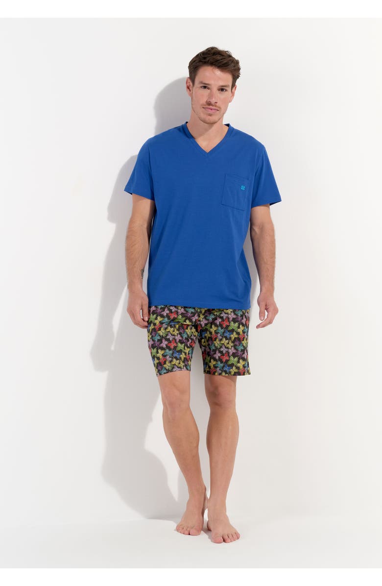 HOM Butterfly Short Sleepwear, Alternate, color, Multico Print