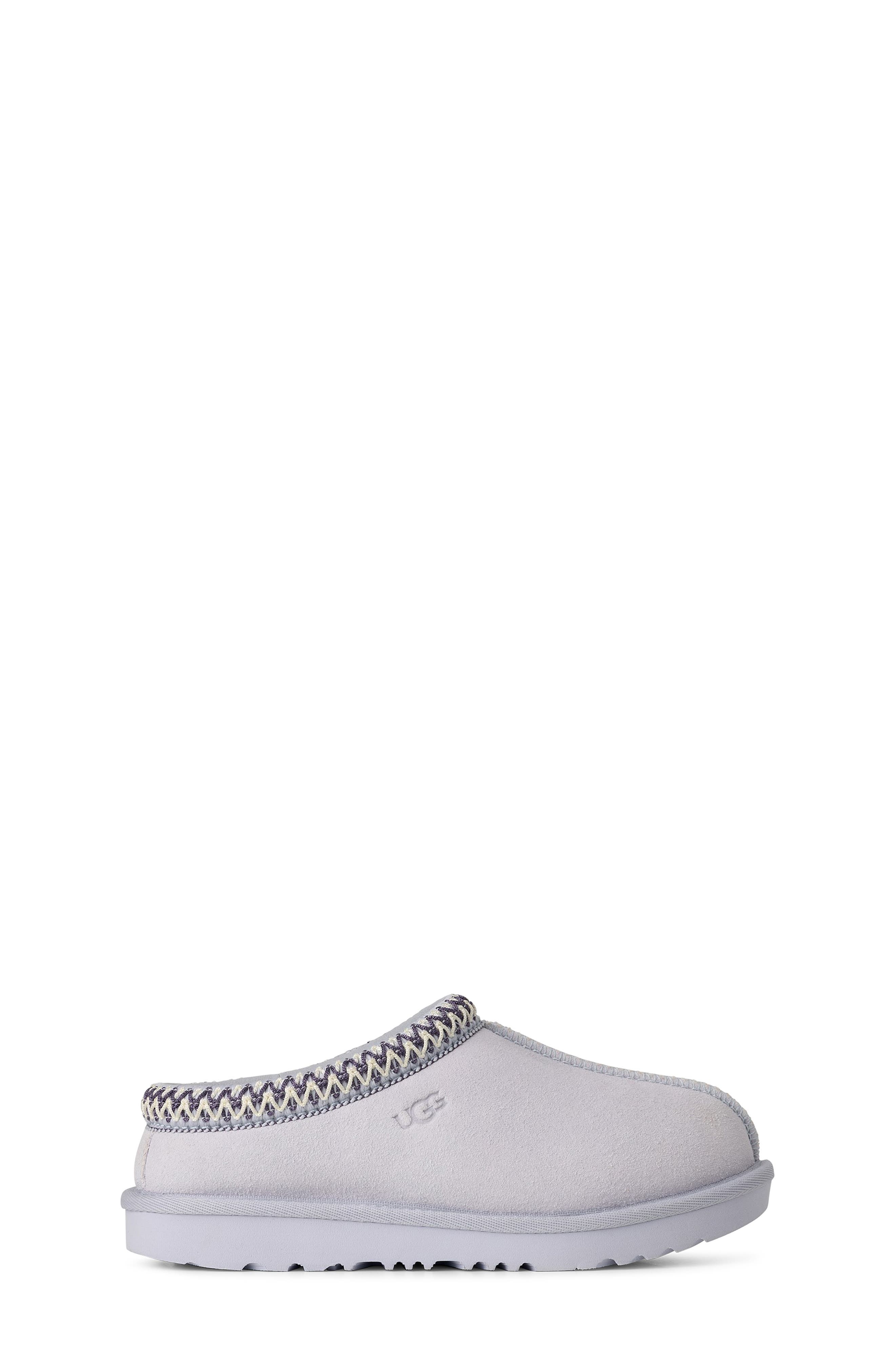 UGG<sup>®</sup> Kids' Tasman II Embroidered Slipper, Alternate, color, Misty Wisteria