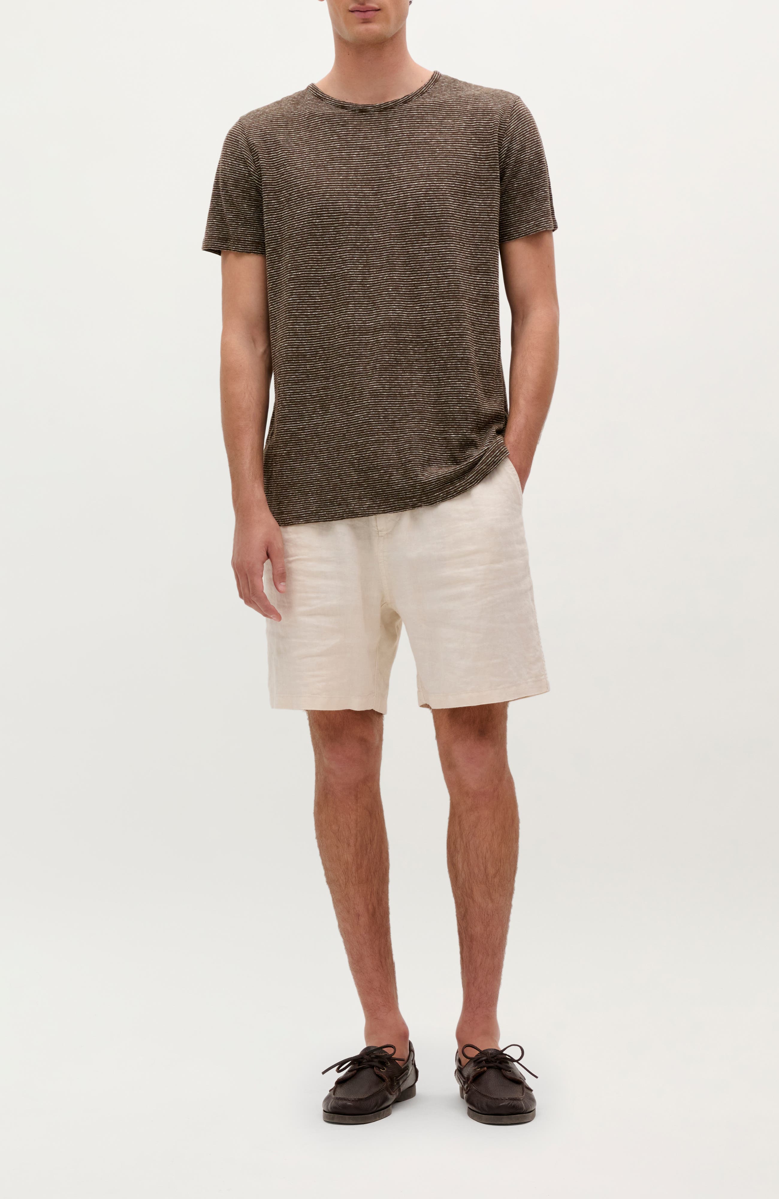 Country Linen Striped Tee - image 2