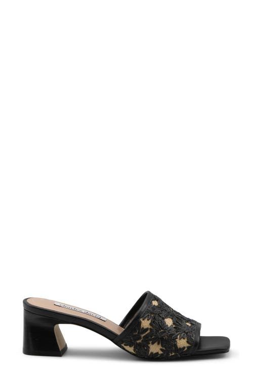 Charles David Raffi Slide Sandal In Black