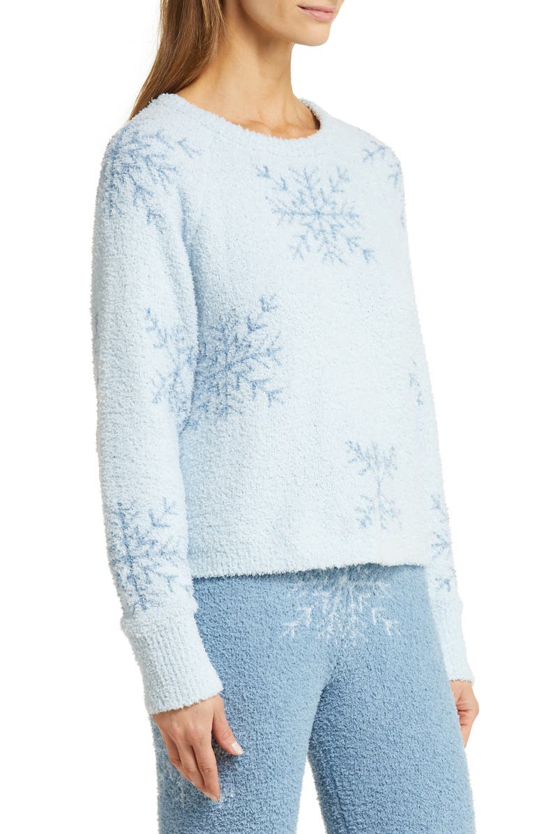 Honeydew Snow Angel Chenille Sweater, Alternate, color, 