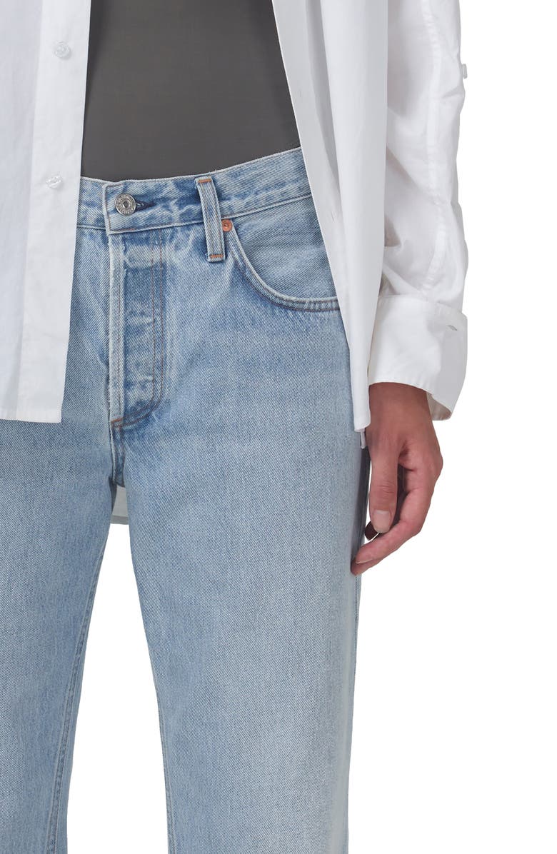 Citizens of Humanity Neve Relaxed Straight Leg Organic Cotton Jeans, Alternate, color, 
