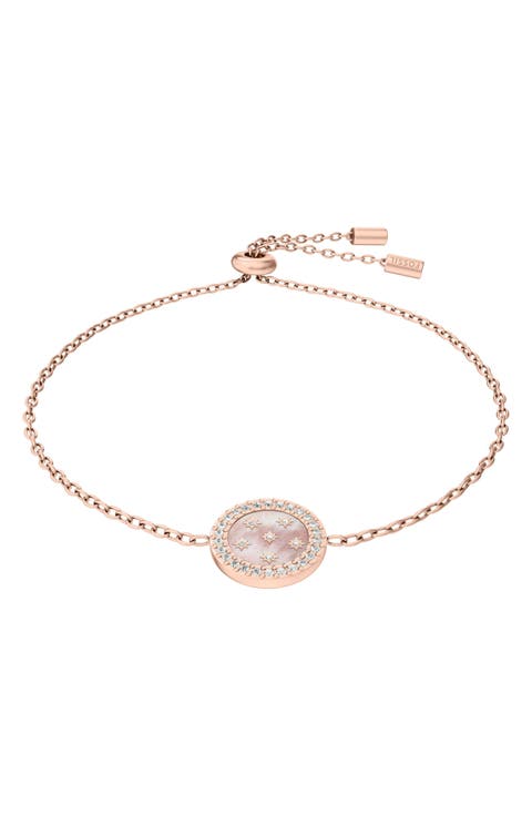 Merrit Northlight Mother of Pearl Station Bracelet